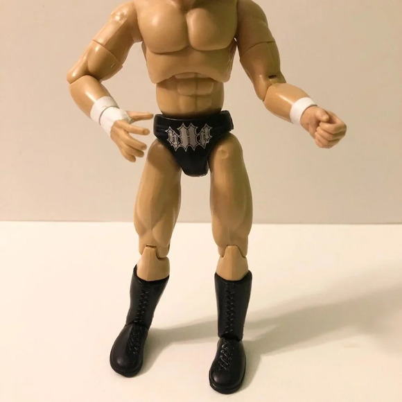 2000 WWF Jakks Pacific Finishing Moves Rock Bottom The Rock & Triple - Picture 12 of 16